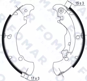 FOMAR FRICTION FO 9044